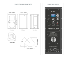  FBT VENTIS 110A Активная акустическая система фото 2