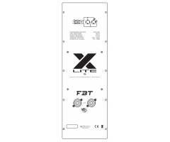  FBT X-LITE 15 Пассивная акустическая система фото 2