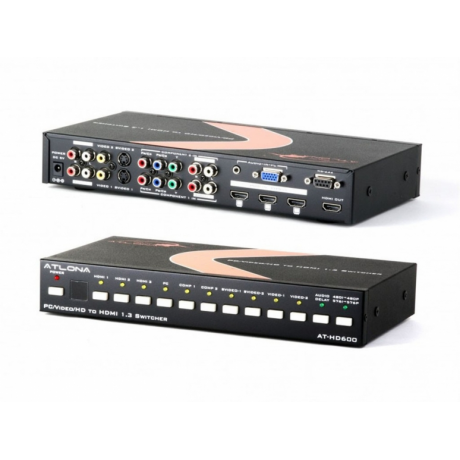  Коммутатор сигналов от разных источников в HDMI Atlona AT-HD600 фото 2