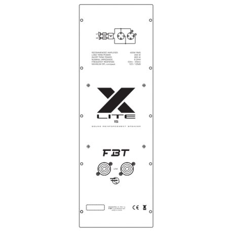  FBT X-LITE 15 Пассивная акустическая система фото 2