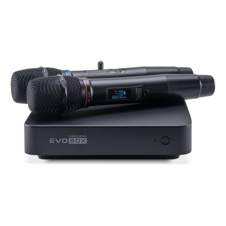  EVOBOX Plus караоке-система с цифровыми микрофонами SE-201D и EvoCase фото 2
