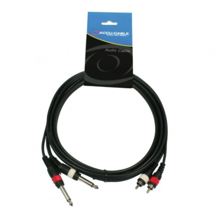  Accu Cable AC-2XM-2RM/3 Кабель сигнальный 3м фото 1